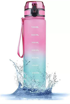 ativeer 1000 ml Plastic Bottle(Pack of 1, Multicolor)