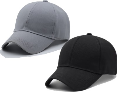 dedicated Solid Sports/Regular Cap Cap(Pack of 2)