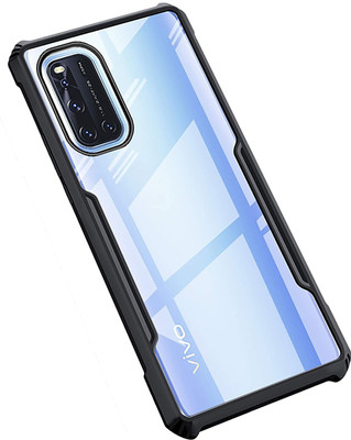 ONCRAVES Back Cover for vivo V19(Black, Shock Proof, Pack of: 1)