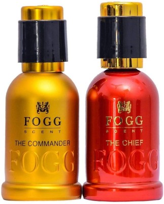 FOGG SCENT PACK OF 2- COMMANDER AND CHIEF FOR MEN AND WOMEN 50ML+ 50ML Perfume Body Spray  -  For Men & Women(100 ml, Pack of 2)