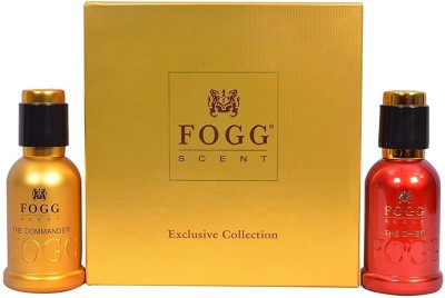 FOGG SCENT SET OF 2- COMMANDER & CHIEF FOR MEN AND WOMEN 50ML+ 50ML Deodorant Spray  -  For Men & Women(100 ml, Pack of 2)
