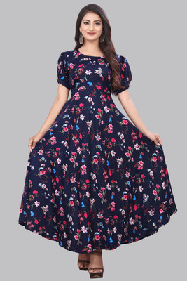 premarth Flared/A-line Gown(Multicolor)