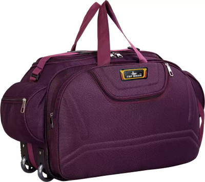 TOPMOON FASHION (Expandable) BBD_TRAVEL TROLLEY LUGGAGE BAG Duffel With Wheels (Strolley)