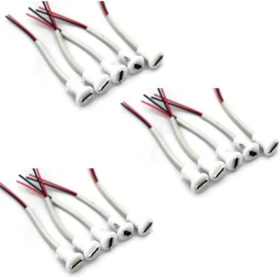 WHO Pack of 15 Mount Female Micro Usb Cable end open type Electronic Components Electronic Hobby Kit