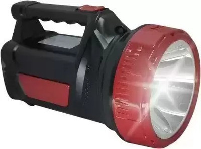 BRYE 2 in1 Range Long Table Lmp Waterproof Chargeable LED (100W) Flashlight Torch 10 hrs Torch Emergency Light(Red)