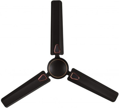 Singer Eon Deco – Coffee Brown 1200 mm 3 Blade Ceiling Fan (Coffee Brown, Pack of 1)