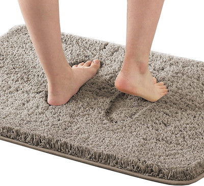 heet Microfiber Door Mat(Beige, Medium)