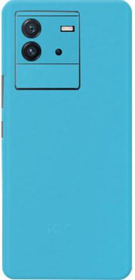 BUGGU Light Blue Matte For Iqoo Neo 6 5G Skin Guard, IQOO NEO 6 5G Mobile Skin(Light Blue Matte With High Matte Finish.)