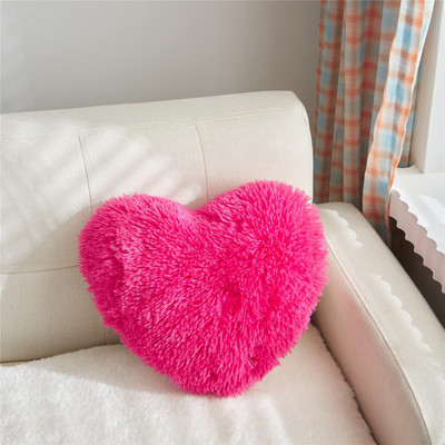PICKKART Microfibre Solid Cushion Pack of 1(Pink)