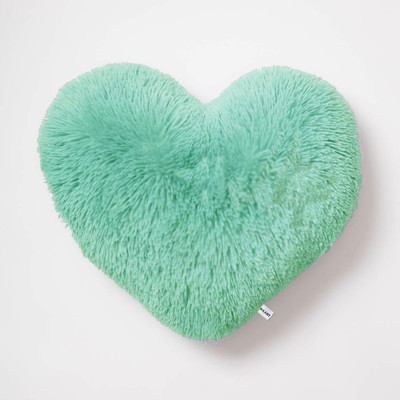 PICKKART Microfibre Solid Cushion Pack of 1(Light Green)