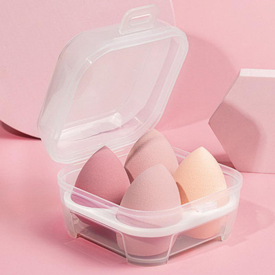 BELLA HARARO cosmetics Blender Sponge 4 Pcs in A Storage Box