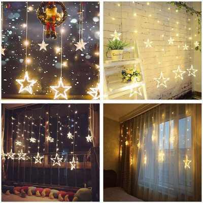 nextin creations 141 LEDs 3.1 m Gold Flickering, Steady Star Rice Lights(Pack of 1)