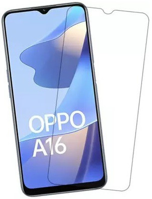 Monolevel Edge To Edge Tempered Glass for OPPO A16(Pack of 1)