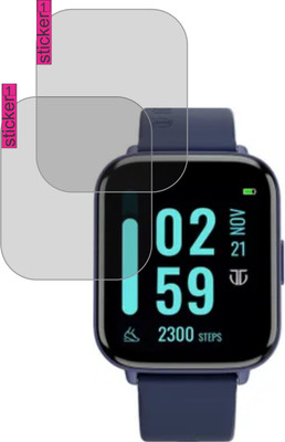 chakoor Screen Guard for Titan smart 2 ( bluetooth 45. 21mm)(Pack of 2)