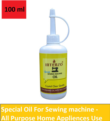 intenzo e Special Oil Lubricant For Sewing Machine 100ml All Purpose 100 ml Sewing Machine Oil(Nozzle)