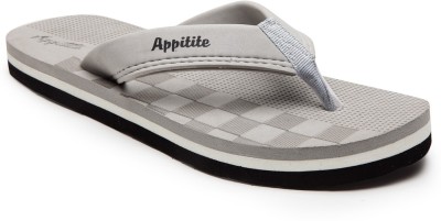 Appitite Men Slippers(Grey , 8)