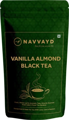 Navvayd Vanilla Almond Black Tea Black Tea Pouch(100 g)