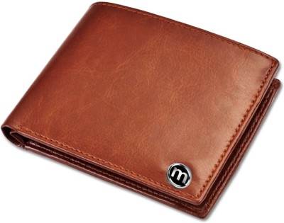 MELVIN Men Brown Artificial Leather Wallet(6 Card Slots)