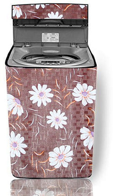 KVAR Top Loading Washing Machine  Cover(Width: 65 cm, Brown, White)