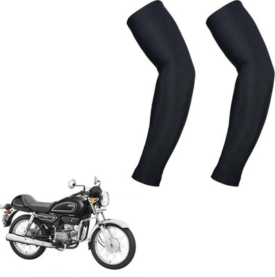 Apastra Cotton Arm Sleeve For Men & Women(XL, Black)