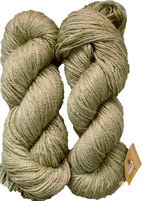 JEFFY Vardhman RABIT Excel Wool Hank Hand Knitting Wool/Art Craft Yarn, Pista 300g