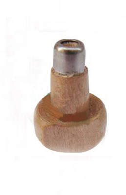 Luxuro Gravers Handles Wooden Mushroom Extra Small With Side Cut Size 1.1/8” X 1½”