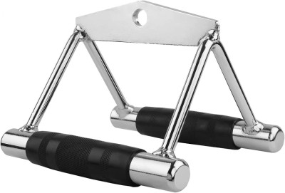 HACKERX Seated Rowing/Chinning Bar/Solid Steel Handle/V Bar/Rowing Bar Handle Triceps Bar