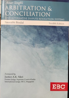 Arbitration & conciliation avtar singh(Paperback, Avtar singh)