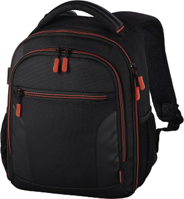 Hama Miami, Camera Backpack, 150  Camera Bag(Black, Red)