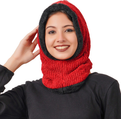 Dressify Self Design Beanie Cap