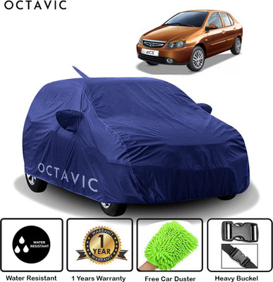octavic Car Cover For Tata Indigo eCS (With Mirror Pockets)(Blue)