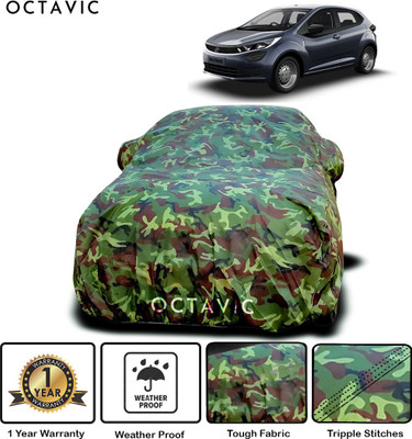 octavic Car Cover For Tata Altroz XM Diesel (With Mirror Pockets)(Green)