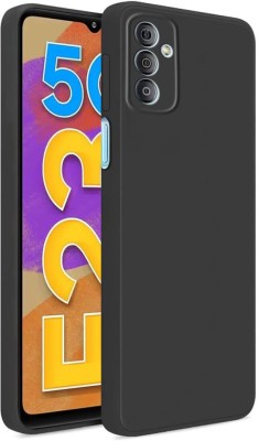 Kosher Traders Back Cover for Samsung Galaxy F23 5g(Black, Silicon)