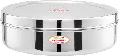 JAGGERY Steel Grocery Container  - 3200 ml(Silver)