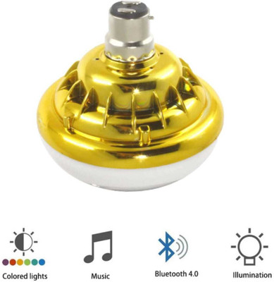 sunever 12 W Bluetooth Standard B22 LED Bulb(Multicolor)