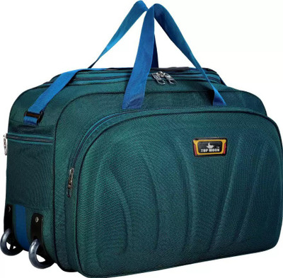 TOPMOON FASHION (Expandable) TRAVEL TROLLEY LUGGAGE BAG Duffel With Wheels (Strolley)