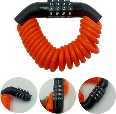 AXWee Stainless Steel Combination Lock For Helmet