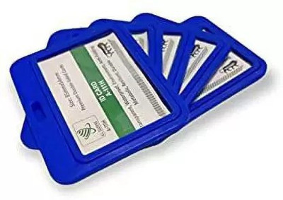 Dey 's stationery store Plastic ID Badge Holder(Pack of 5)