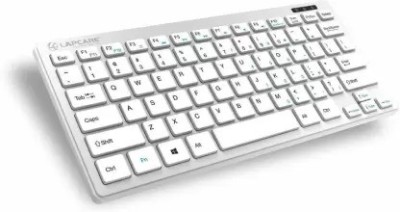 LAPCARE D-Lite+ Wired USB Desktop Keyboard Wired USB Multi-device Keyboard(White)