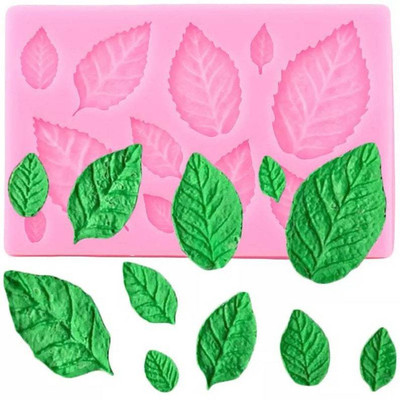 Husaini Mart Silicone Fondant & Gum paste Mould 12(Pack of 1)
