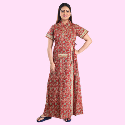 beauty Women Robe(Maroon)