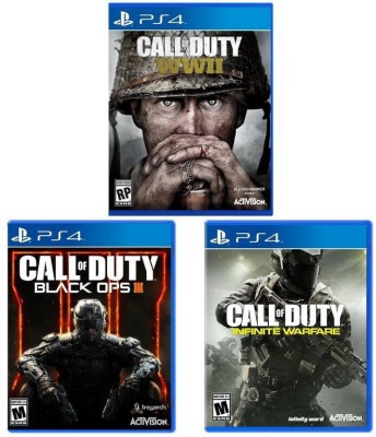 CALL OF DUTY COMBO WORLD WAR 2, BLACK OPS 3, INFINITE WARFARE (Ultimate Edition)(for PS4)