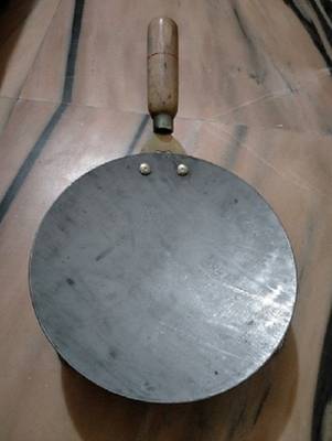 Monika enterprises IRON ROTI TAWA PARATHA ,CHAPATI TAWA ROCK TAWA GOOD QUALITY STRONG TAWA Tawa 27 cm diameter