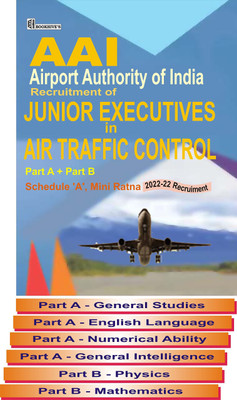 AAI Junior Executive In ATC (Air Traffic Control) 2022 Part A And B (Set Of 6 Books)(Paperback, Dilip Jha Sir)