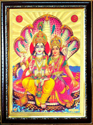 SUNINOW Vishnu laxmi Religious Frame