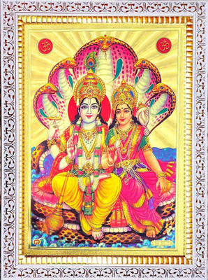 SUNINOW Vishnu laxmi Religious Frame