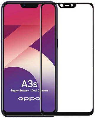 MR WIWU Edge To Edge Tempered Glass for Oppo A3s(Pack of 1)