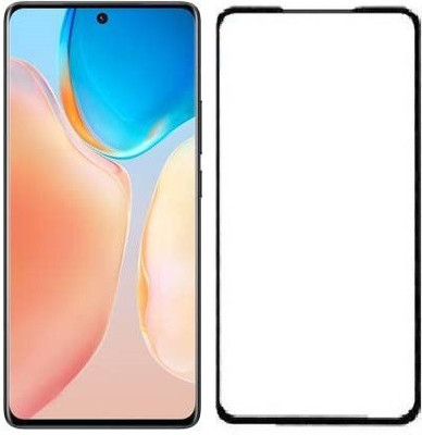VIGHNAD Edge To Edge Tempered Glass for Vivo X70 Pro(Pack of 1)