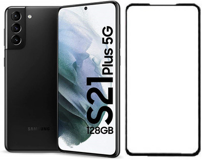 VIGHNAD Edge To Edge Tempered Glass for Samsung S21 Plus, Samsung Galaxy S21 Plus(Pack of 1)