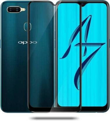 MR WIWU Edge To Edge Tempered Glass for Oppo A7(Pack of 1)